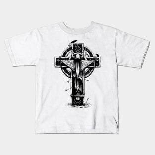 satanic satanism black eition Kids T-Shirt